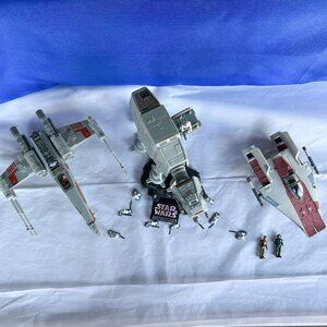 Star Wars Action Fleet Set of 3 Vehicles and 12 figures